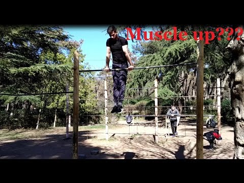 How to Muscle Up - სასწავლო ვიდეო ( ორი ხელით ასვლა ძელზე )