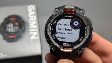 Turn Off Alert Tones During Exercise on Garmin Instinct 3 - Remove Sounds & Warnings from Activity
