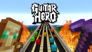 Building Guitar Hero in Minecraft