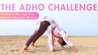 20 Min Yoga for Weight Loss 🔥 Beginner Full Body Fat Burn Workout (The Adho Challenge)
