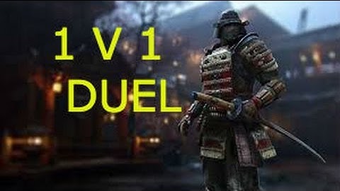 FOR HONOR ALPHA OROCHI ASSASSIN 1V1 DUEL
