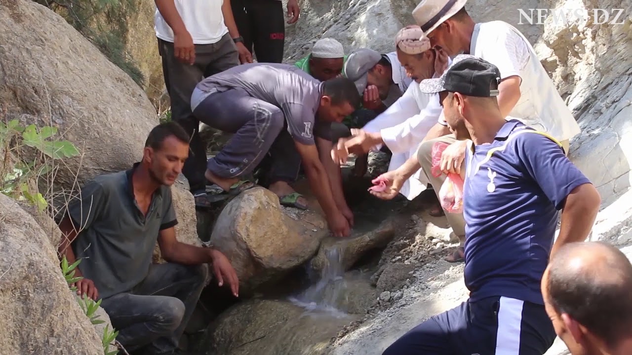 غليزان: شاهد  حتى النهاية الكارثة التي تواجه منبع الماء الذي صمد لعدة قرون ...