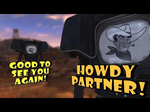 Что Будет Если Привести Виктора из ГУДСПРИНГС к Виктору из НОВАКА в Fallout New Vegas?