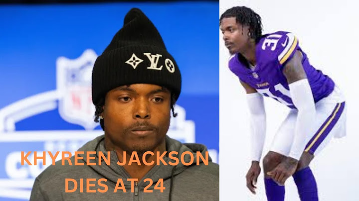 Vikings Rookie Khyree Jackson Dies in Tragic Crash