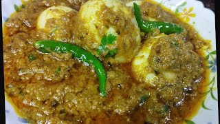 reshmi egg masala | resturant style reshmi egg Gravy | flavour-e-zaika..