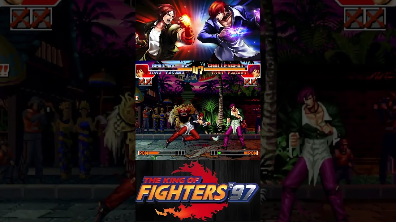 KOF 97 궁극 콤보 모음