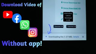 😎Without app se yt, fb, insta or whatsapp ke video kese download kare screenshot 4