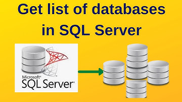 3. SQL Server DBA: How to get list of databases in SQL Server