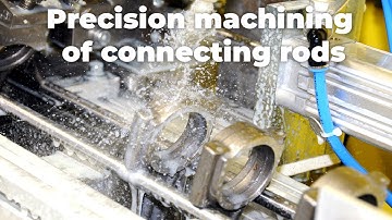 Precision machining of connecting rods | JUNKER | Grinding machines