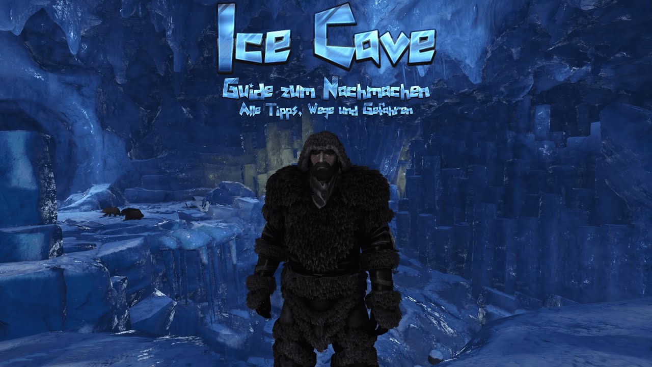 Ark Ragnarok│Ice Cave Guide/Tutorial│DE
