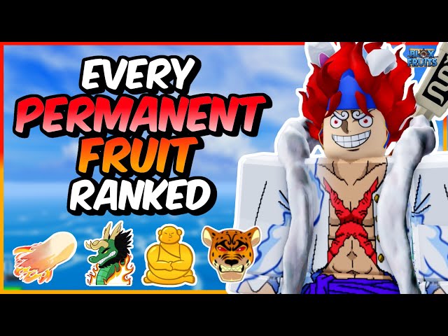 EVERY Fruit RANKED From WORST to BEST in Blox Fruits! 