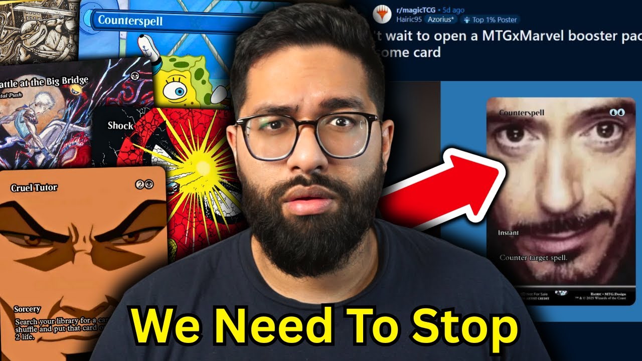 Игроки в Magic ненавидят иллюстрации на бонусных листах. Можно ли прекратить копирование и вставк...