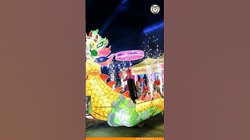 Tuyên Quang |  Lung linh sắc màu mô hình đèn Trung thu khổng lồ