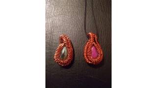 easy  heady wire wrap tutorial, fácil dije en alambrismo tutorial