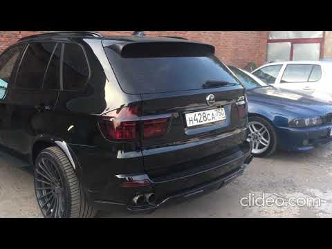 BMW X5 E70 Плавное закрытие багажной двери,  кодирование до и после..