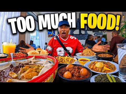 Trying Every ETHIOPIAN FOOD with 100 I Wasn't Ready for This