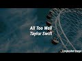 Taylor Swift - All Too Well (Legendado PT/BR)