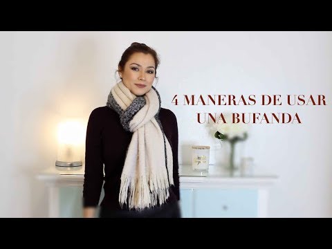 Video: 3 formas de llevar una bufanda de invierno