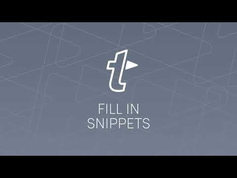 Fill-In Snippets: Personalize Your Messages in TextExpander