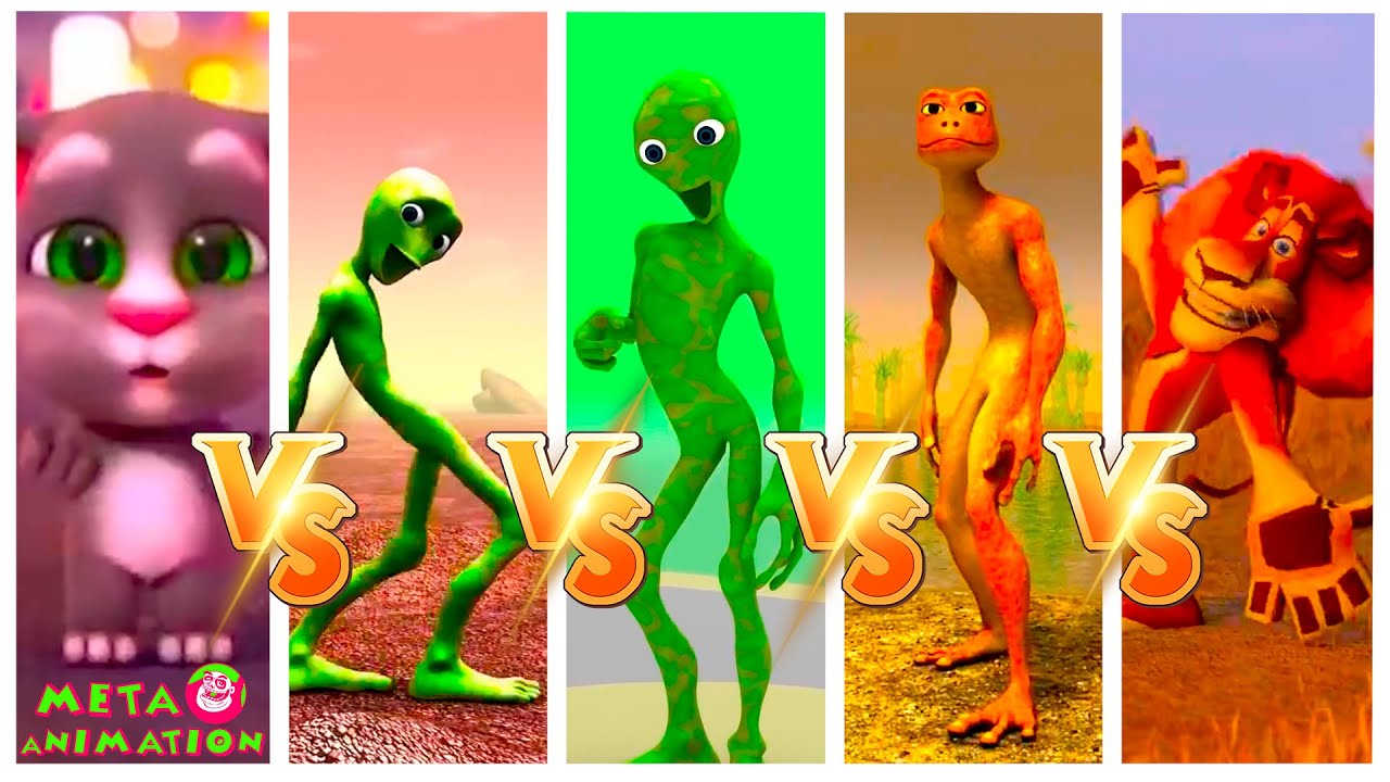 Speed Dance Challenge Dame Tu Cosita vs El Taiger vs Patila vs Alex vs Tom | META ANIMATION