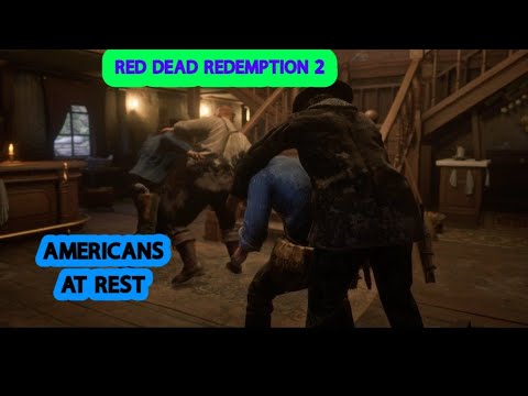 Red Dead Redemption 2 Mission Americans At Rest - YouTube