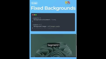 fix background using HTML and CSS