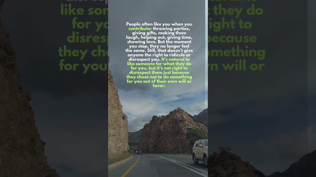 Never disrespect people just because they don't.... 📖