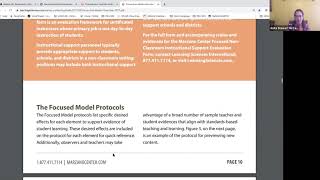 EDU 679 Module 6 Overview & Marzano Observation Lecture