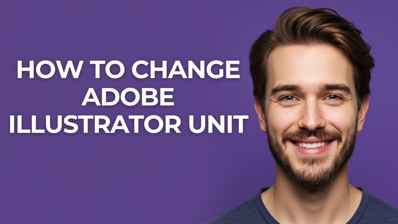 How to Change Adobe Illustrator Unit - GUIDE! - YouTube