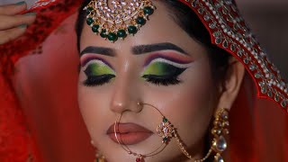 गर्मियों का Waterproof Makeup Tutorial Life Hacks for Girls | Colorful EYEMAKEUP  @pkmakeupstudio