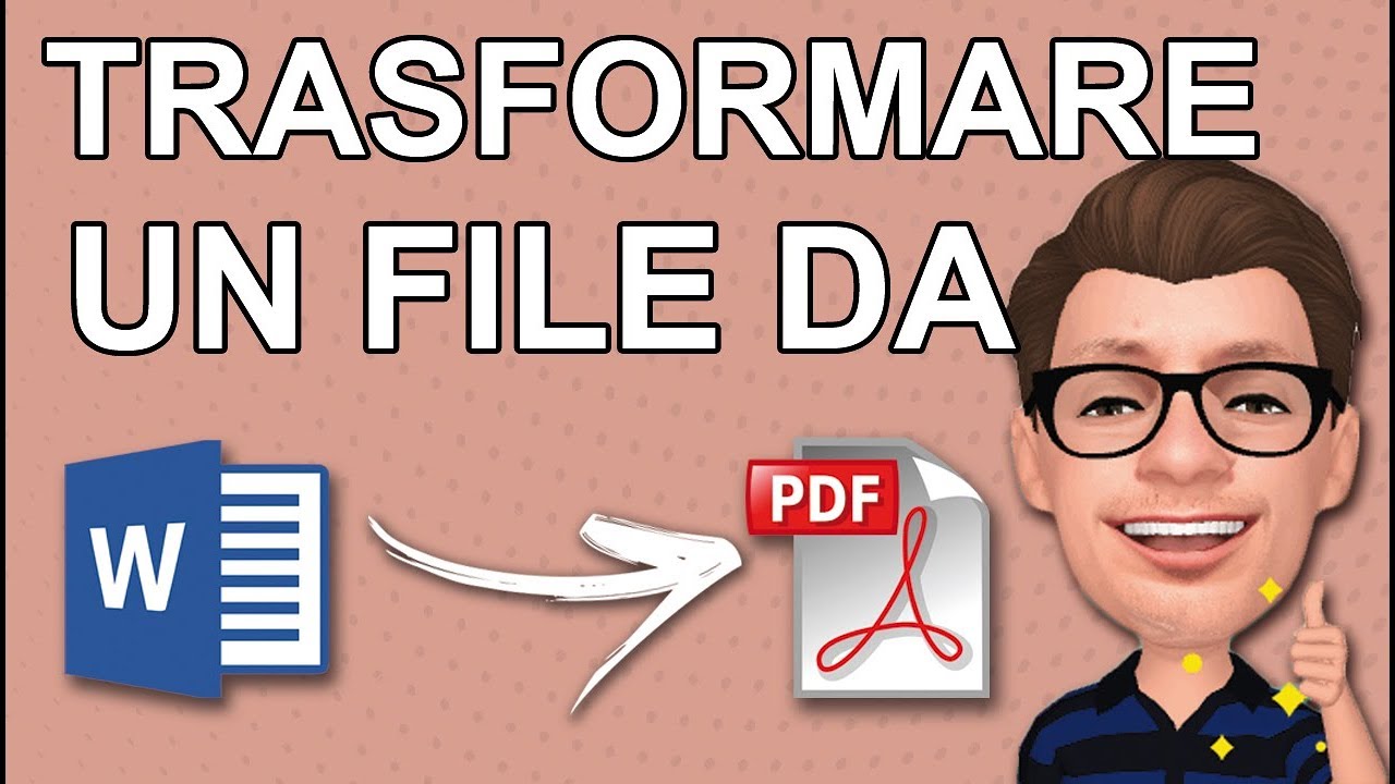 Come Trasformare un File Word in PDF o Salvare un Word direttamente in PDF