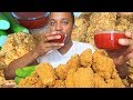 EXTREMELY CRUNCHY FRIED CHICKEN + SWEET N SOUR SAUCE MUKBANG