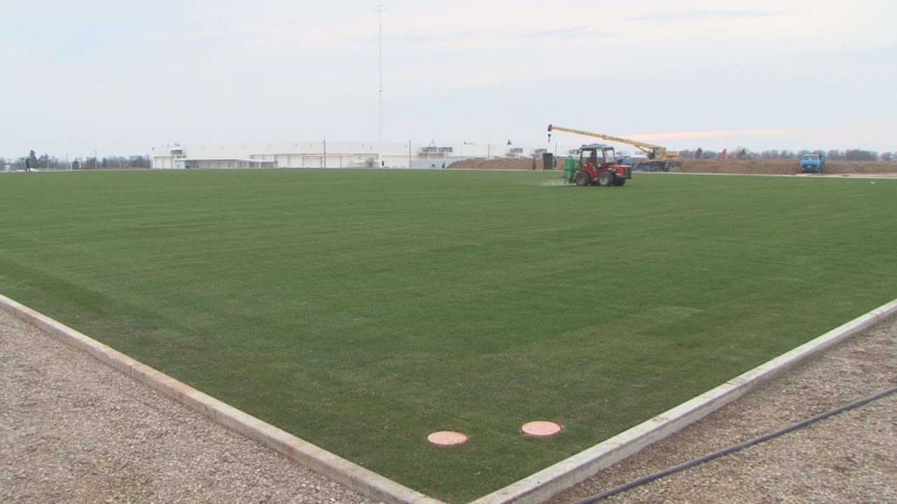 football score Новые тренировочные поля на спорткомплексе «Шериф»