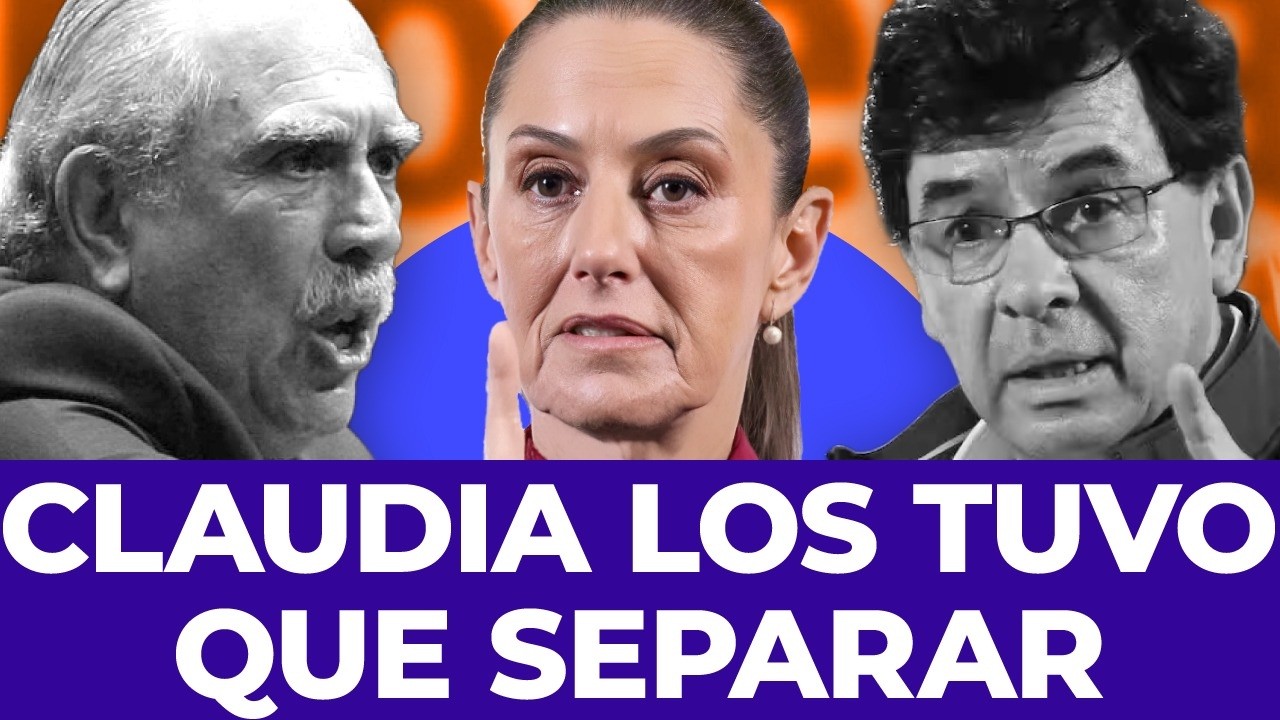 ¡SE AGARRARON EN PALACIO! Sheinbaum tuvo que separar a Jesús Ramírez y Pablo Gómez