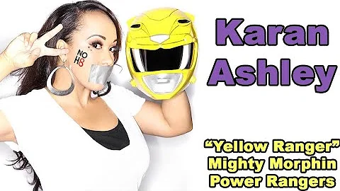 Actress Karan Ashley (Yellow Ranger Aisha, Power Rangers) in IncrediChat Interview 3/25/21