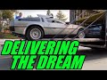 New owner gets DeLorean delivered from DMC Florida... Delivering the Dream!