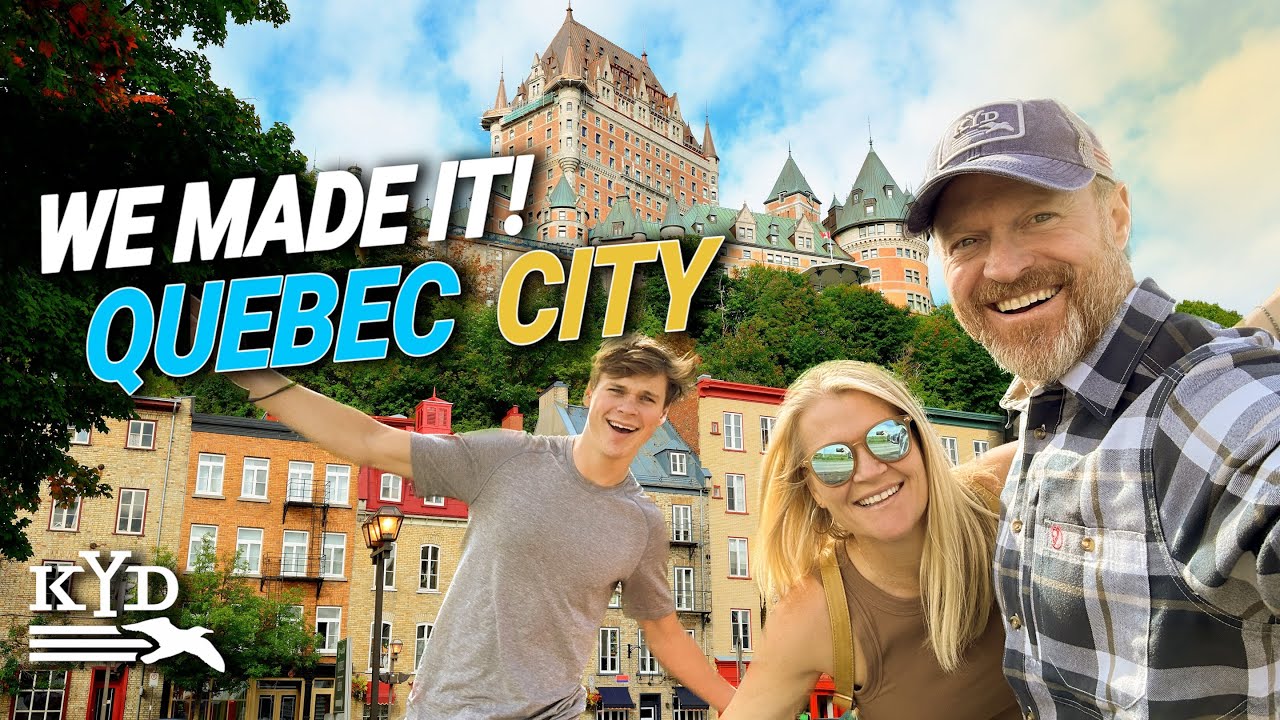 Пересечение границы: автодом в Квебеке, Канада