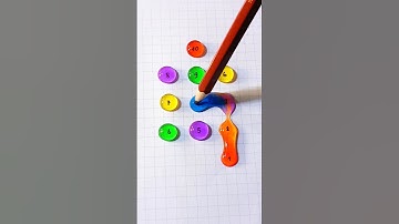 Trò chơi nối và đếm số đơn giản 🙃 #shorts #drawing #iqtest #questions #solution #funny #games #line