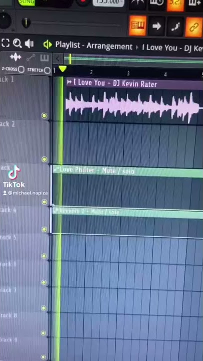 I LOVE YOU - DJ KEVIN RATER (Slowed Version) | TikTok Trend | Michael Napiza | #shorts