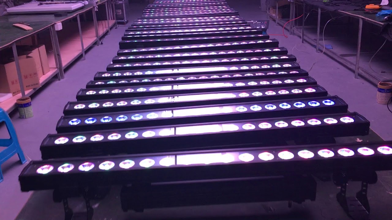 battery powered and 2.4G wireless dmx IP65 outdoor led wall washer ,led bar light ,led light bar