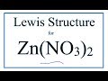 Zinc Nitrate Properties and Structure