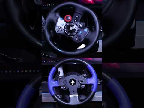 🔊Калибровка Logitech G29 и Thrustmaster T150 #thrustmaster #logitechg29 #shorts