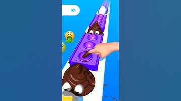 Pop Run 3d 🌀💠- Satisfying Android || best mobile games #shorts #games #cartoon #poprun3d