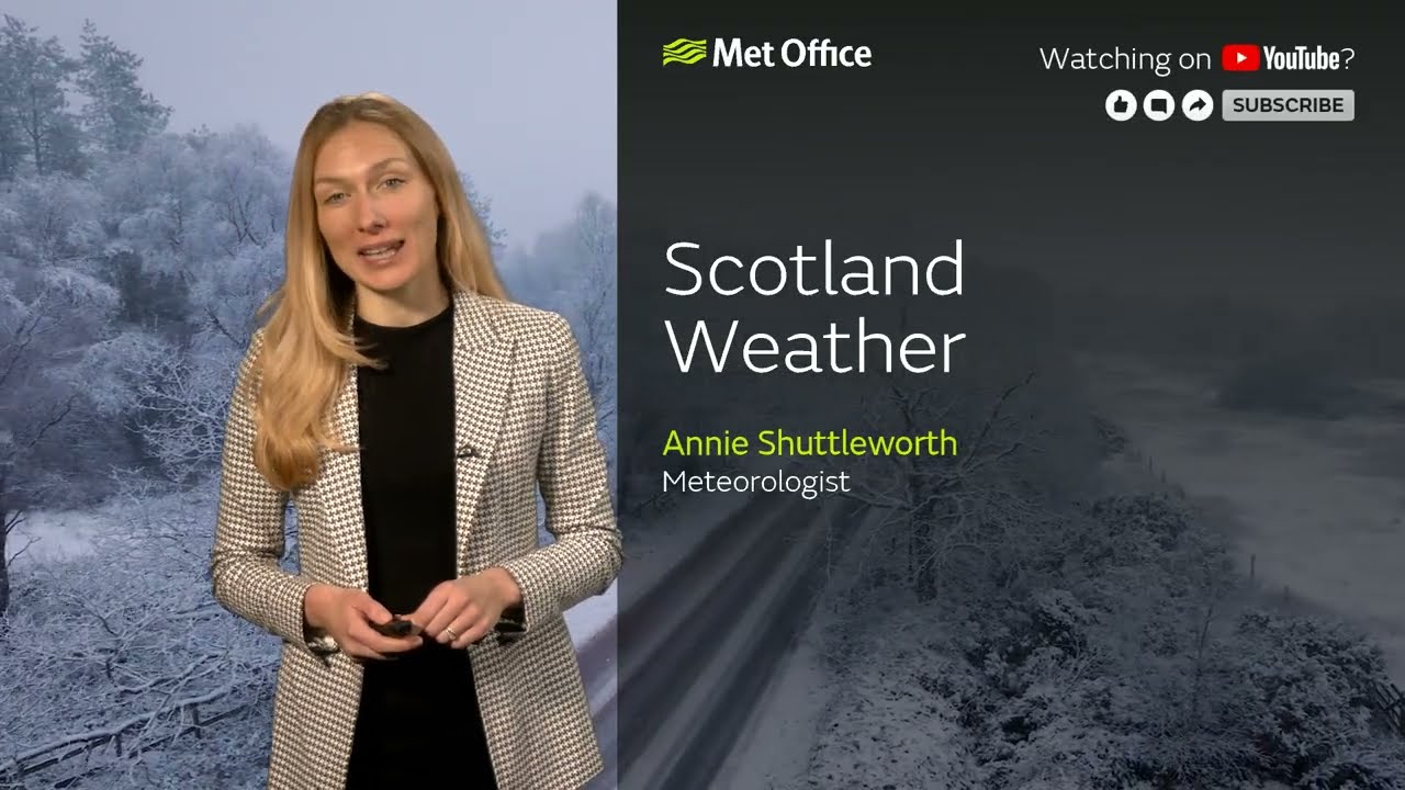 02.01.2026 - Сильные метели на севере Шотландии - Прогноз погоды в Великобритании – Метеорологиче...