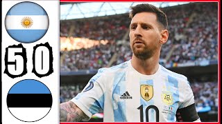 Argentina vs Estonia 5-0 Extеndеd Hіghlіghts & All Gоals 2022 HD