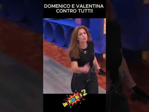 Video .? ESPLODE LO SCONTRO AL GRANDE FRATELLO! DOMENICO E VALENTINA CONTRO TUTTI! ?