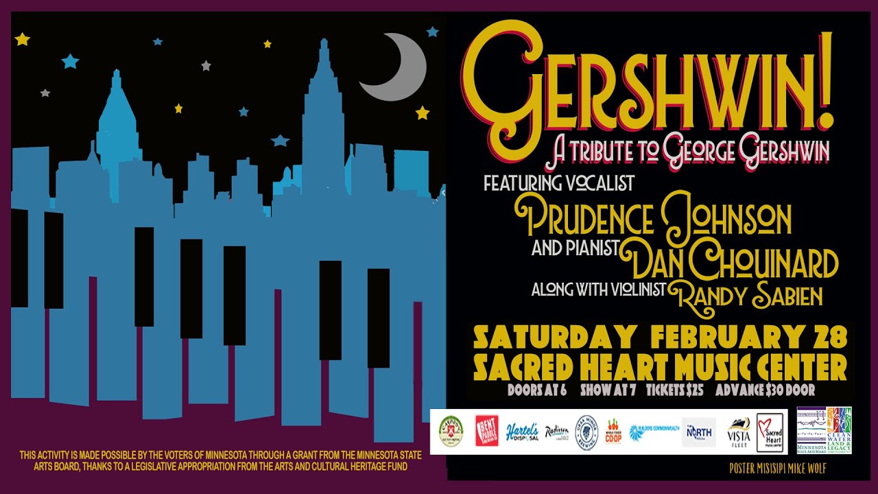 Obejrzyj Gershwin! Prudence Johnson & Dan Chouinard w/ Randy Sabien - February 28, 2026 - Live From The Heart w YouTube Obejrzyj Gershwin! Prudence Johnson & Dan Chouinard w/ Randy Sabien - February 28, 2026 - Live From The Heart w YouTube
