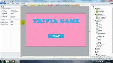 Make a Game like Trivia  -  08  -  Adding Highscore   Construct 2 Tutorial 2019