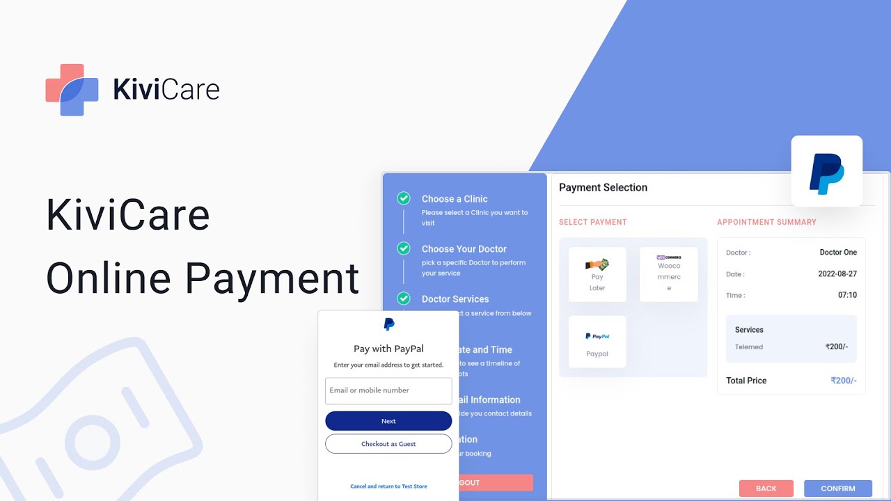 Online payment in KiviCare: How to make it work for you | Iqonic Design
