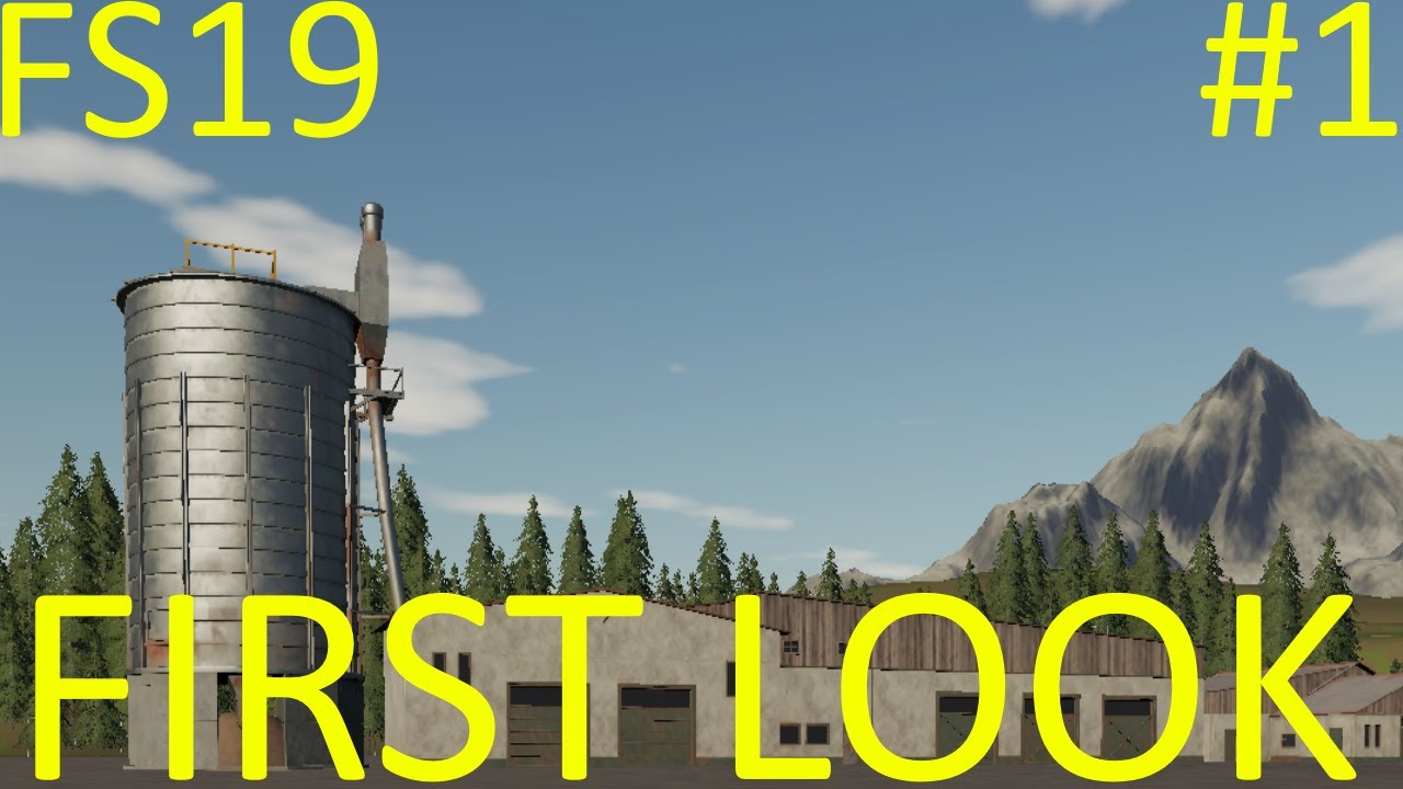 Farming Simulator 2019 | FIRST LOOK | Bear Rock Logging | Episode 1